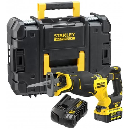 Stanley SFMCS311M1T FatMax V20 Akumulatorowa piła szablowa (18V/1x4,0Ah), walizka