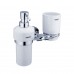 NIMCO UNIX Uchwyt dozownika 200 ml, szczoteczek i kubka, ceramika UN 1305731K-26