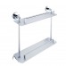 NIMCO UNIX Półka dwupiętrowa z relingiem, 40 cm UN 13092CX-26