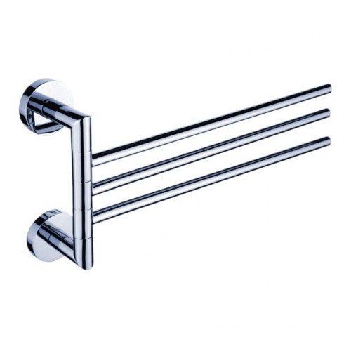 NIMCO UNIX Potrójny obrotowy wieszak na ręczniki, chrom UN 13096-3-26