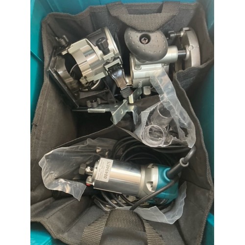 Makita RT0700CX2J Frezarko-wycinarka 700W, Makpac