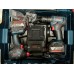 BOSCH zestaw: GDX 18V-200+GSR 18V-50 + 2xGBA 18V 4.0Ah + GAL 18V-40 egy L-BOXX