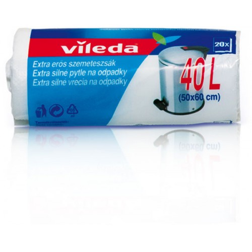 VILEDA Worki na śmieci 40L 148031