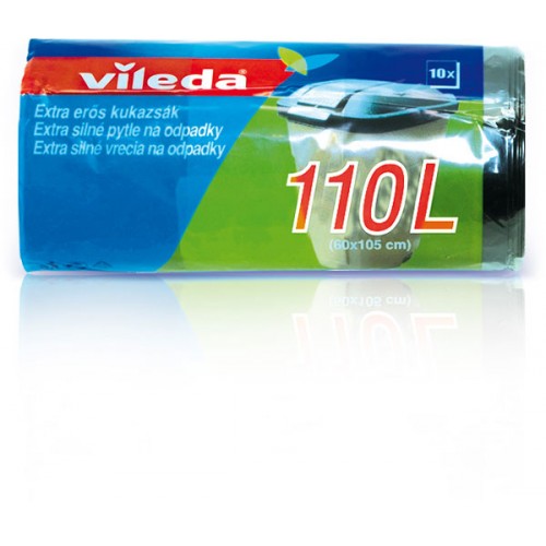 VILEDA Extra grube worki na śmieci 110 L (10 sztuk) 148033