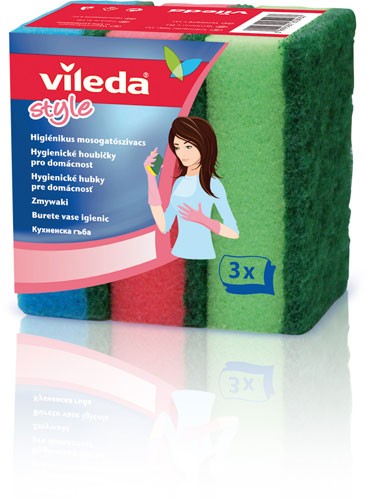 VILEDA Style Zmywaki 3 szt. 128795