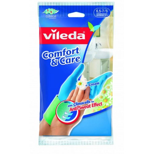 VILEDA Rękawice Comfort & Care małe "S" 105385