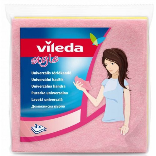 VILEDA Ściereczka uniwersalna Style 3 szt 148034