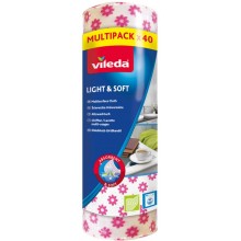 VILEDA Ściereczka uniwersalna Light&Soft 40 szt, 150540