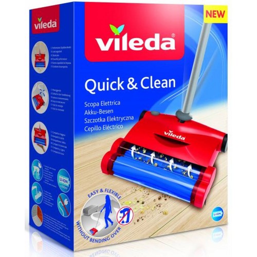 PRZECENA!!!VILEDA Szczotka elektryczna Quick & Clean (Esweeper III) 153035 BEZ ORYG.OPAKOW