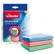 VILEDA Ściereczka mikrofibra Ultra Fresh 2 +1 162660