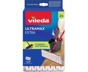 VILEDA Ultramax Microfibre 2v1 nakładka 2 szt 167721 VILEDA Ultramax Microfibre 2v1 nakładka 2 szt 167721