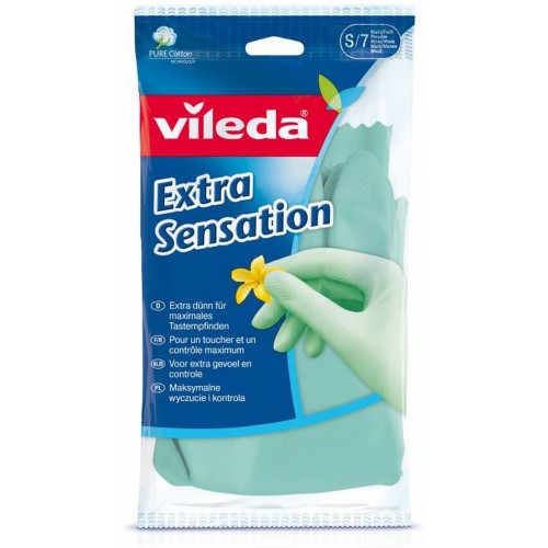 VILEDA Rękawice Extra Sensation "S" 145751