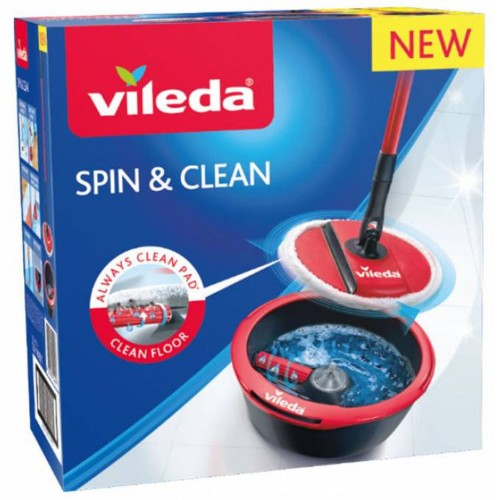 Vileda spin & clean mop