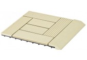 G21 Listwa przejściowa do WPC płytek Cumaru 30 x 75 cm 63910066