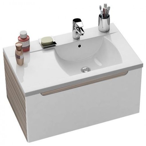RAVAK szafka umywalkowa SD Classic 800 L espresso+ biały X000000428