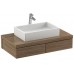 RAVAK SD FORMY Szafka pod umywalkę 80x55x22cm dąb X000001032