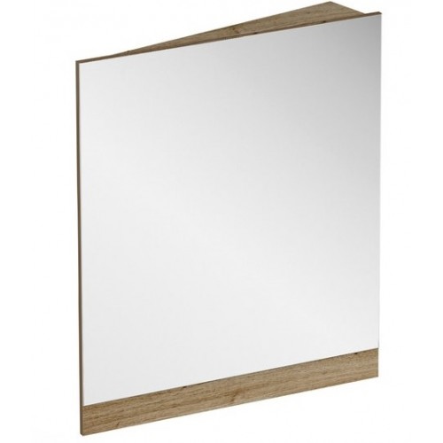 RAVAK 10 ° 650 L Lustro narożne ciemny orzech X000001078