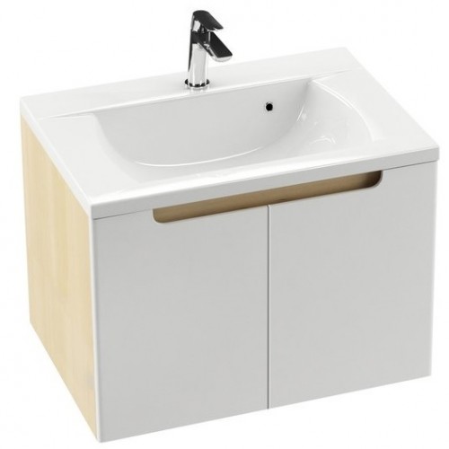 Ravak szafka pod umywalkę SDD Classic 80x49x60cm brzoza/biały X000001094 Ravak szafka pod umywalkę SDD Classic 80x49x60cm brzoza/biały X000001094