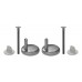 AlcaPLAST Zawiasy do desek sedesowych A64, A65, A66, A67, nr Z137B