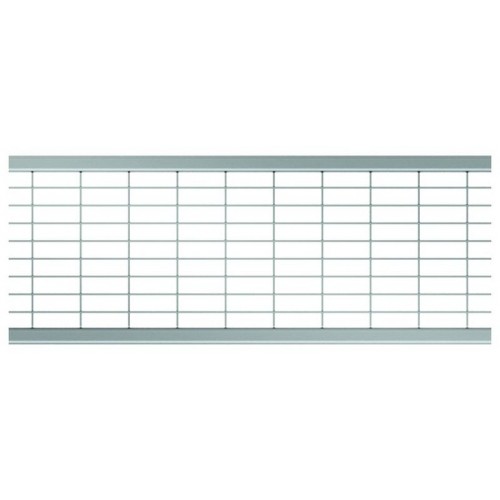 ACO Drainlock V/X100 - B125, Ruszt kratowy Q+ 1,0 m, stal nierdzewna 132559