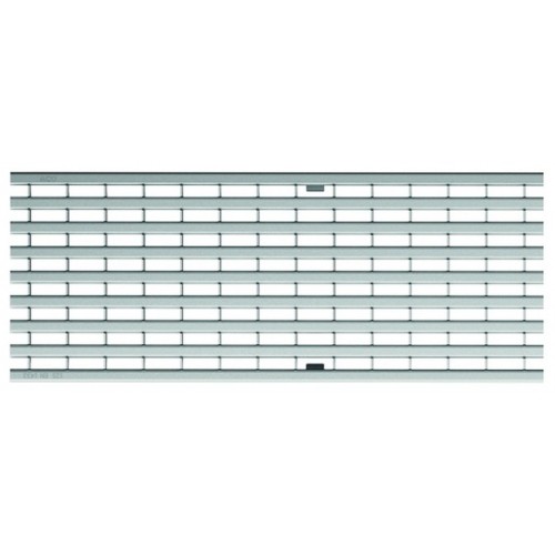 ACO Drainlock V/X150 - B125, Ruszt w podłużne mostki z profili U 1,0 m, stal nierdzewna