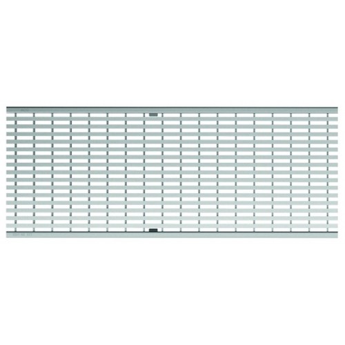 ACO Drainlock V/X200 - B125, Ruszt w podłużne pręty 0,5 m, stal nierdzewna 133636