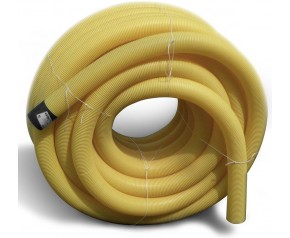 ACO Flex PVC Rura drenażowa DN 65 bez perforacji żółta 531.20.065