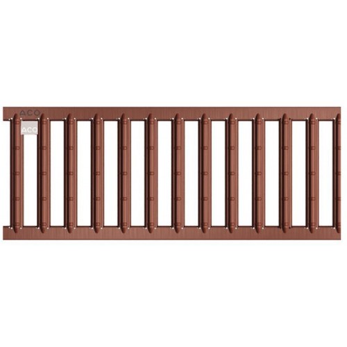 ACO Self Ruszt 1 m drabinkowy malowane proszkowo w kolorze terakoty 310306 ACO Self Ruszt 1 m drabinkowy malowane proszkowo w kolorze terakoty 310306