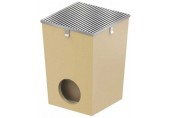 ACO Self Wpust podwórzowy 25 x 25 x 36 cm z rusztem ze stali nierdzewnej 37185
