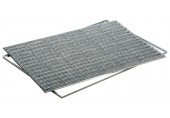 ACO Rama z kątownika z aluminium z włożoną wycieraczką 75 x 50cm, szara 37256