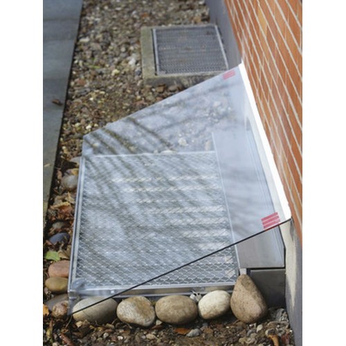 ACO Therm Osłona szklana do doświetlacza 100 x 60 cm ze szkła hartowanego 375051