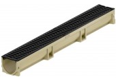 ACO Self Euroline 2.0 Kanał 1 m, H=10,4 cm, ruszt z żeliwa B125 3003697