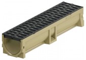 ACO Self Euroline 2.0 Kanał 0,5 m, H=10,4 cm, ruszt plastikowy z Microgrip 416326