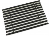 ACO Vario 2.0 Mata wycieraczki 60 x 60 cm, z wypełnieniem rypsem, antracyt 3008311