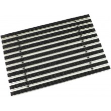 ACO Vario 2.0 Mata wycieraczki 60 x 60 cm, z wypełnieniem rypsem, antracyt 3008311