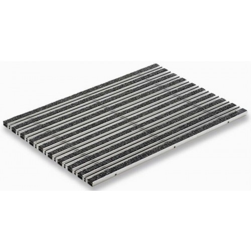 ACO Vario 2.0 Mata wycieraczki 100 x 50 cm, z rypsem i szczotką wąską, antracyt 3008443