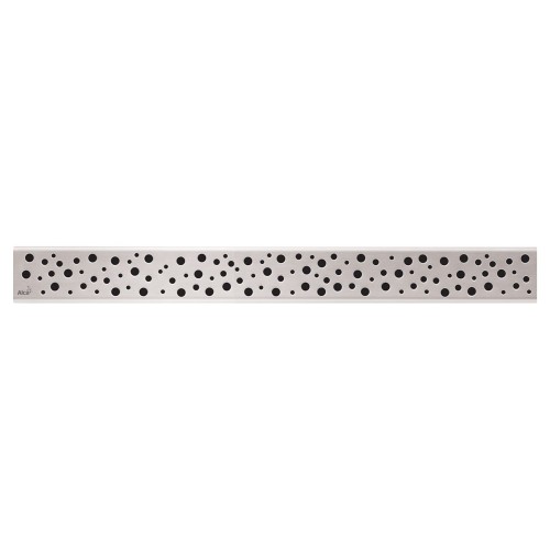 ALCAPLAST BUBLE Ruszt do odwodnienia liniowego 650mm, stal nierdzewna-mat BUBLE-650M