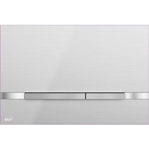 ALCAPLAST Flat Przycisk sterujący do systemów podtynkowych, stal nierdzewna STRIPE-INOX ALCAPLAST Flat Przycisk sterujący do systemów podtynkowych, stal nierdzewna STRIPE-INOX
