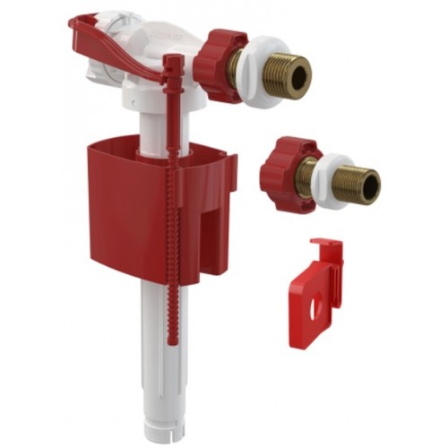 ALCAPLAST Zawór napełniający boczno zasilany z metalową końcówką, uni. 3/8 "/1/2" A160UNI ALCAPLAST Zawór napełniający boczno zasilany z metalową końcówką, uni. 3/8 "/1/2" A160UNI