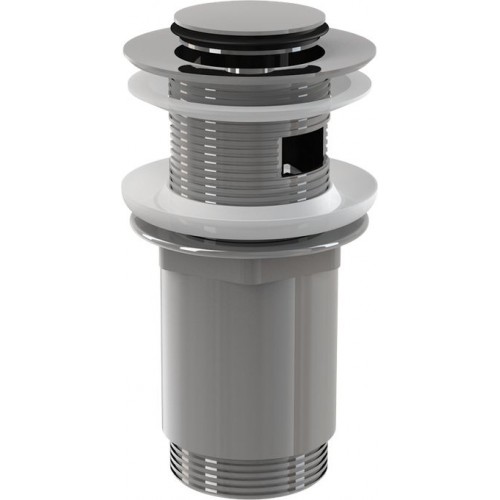 ALCA Plast Spust umywalki click/clack 5/4" metalowy, mały korek A391 ALCA Plast Spust umywalki click/clack 5/4" metalowy, mały korek A391