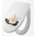 ALCAPLAST Deska sedesowa uniwersalna SOFTCLOSE wolnoopadająca , Duroplast FLOWER A604