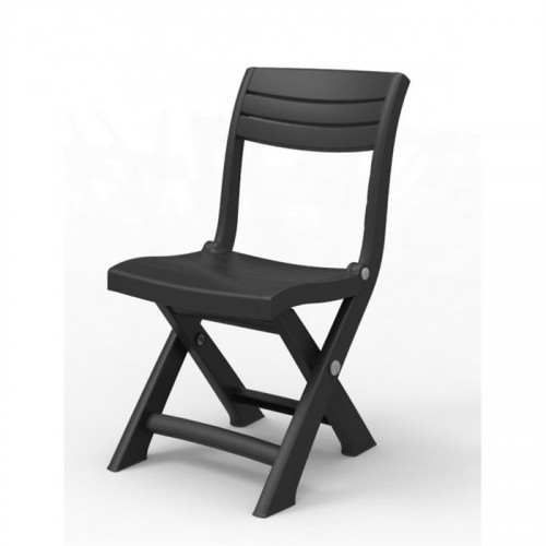 ALLIBERT Krzesło ogrodowe BISTRO Tacoma, antracyt 17199836 ALLIBERT Krzesło ogrodowe BISTRO Tacoma, antracyt 17199836