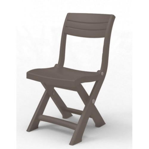 ALLIBERT Krzesło ogrodowe BISTRO Tacoma, cappuccino 17199836