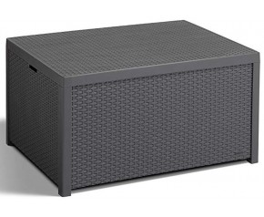 ALLIBERT ARICA Stół i skrzynia w jednym, 79 x 59 x 42 cm, grafit 17200570