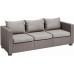 ALLIBERT SALTA 3 Sofa, 200,5 x 84 x 65,5 cm, cappuccino/piaskowy 17206018