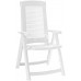ALLIBERT Krzesło ogrodowe ARUBA jasny szary 17180080