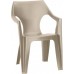 ALLIBERT DANTE Krzesło ogrodowe, 57 x 57 x 79 cm, cappuccino 17187058