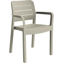 ALLIBERT TISARA Krzesło ogrodowe, 53 x 58 x 83 cm, Cappuccino 17199557