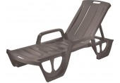 CURVER FLORIDA Leżak ogrodowy, 190 x 67 x 42 cm, cappuccino 17180024