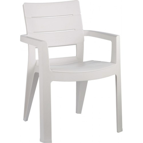 ALLIBERT IBIZA Fotel, 62 x 62 x 83 cm, biały 17197867